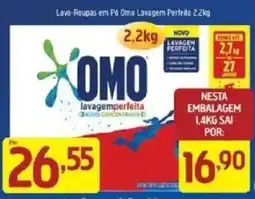 Supermercados Guanabara Lave-Roupas em Pó Omo Lavagem Perfeita oferta