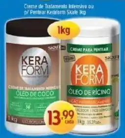 Supermercados Guanabara Creme de tratamento intensivo ou pr/ pentear keraform skale oferta