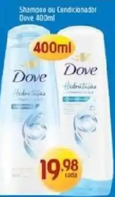 Supermercados Guanabara Shampoo ou condicionador dove oferta