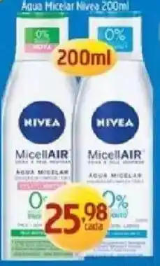 Supermercados Guanabara Água micelar nivea oferta