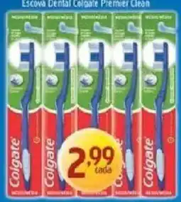Supermercados Guanabara Escova Dental Colgate Premier Clean oferta