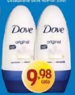 Supermercados Guanabara Desodorante dove roll-on 50ml oferta