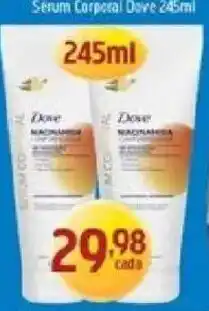 Supermercados Guanabara Serum corporal dove oferta