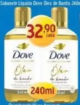 Supermercados Guanabara Sabonete liquido dove oleo de banho oferta