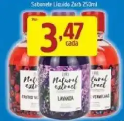 Supermercados Guanabara Sabonete liquido zarb oferta