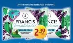 Supermercados Guanabara Sabonete francis brasilidades água de coco oferta