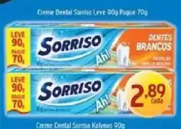 Supermercados Guanabara Creme Dental Sorriso Leve oferta