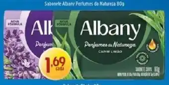 Supermercados Guanabara Sabonete albany perfumes da natureza oferta