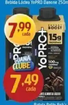 Supermercados Guanabara bebida lactea yo pro danone oferta