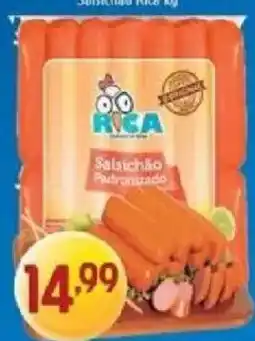 Supermercados Guanabara Salsichão Padronizado oferta