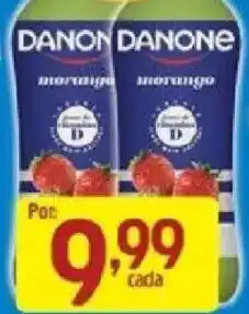 Supermercados Guanabara Danone morango oferta