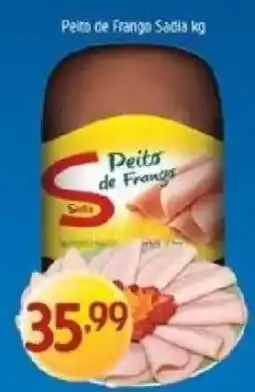 Supermercados Guanabara Peito de Frango Sadia kg oferta