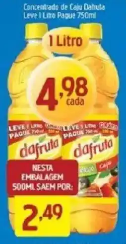 Supermercados Guanabara Concentrado de caju dafruta oferta
