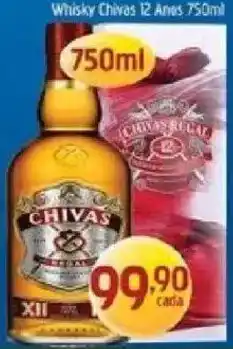 Supermercados Guanabara Whisky Chivas 12 Anos oferta