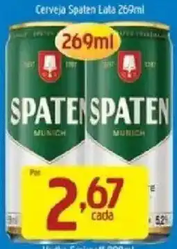 Supermercados Guanabara Cerveja Spaten Lata oferta