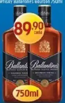 Supermercados Guanabara Whisky Ballantine's Bourbon oferta
