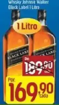 Supermercados Guanabara Whisky Johnnie Walker Black Label oferta