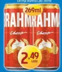 Supermercados Guanabara Cerveja brahma lata oferta