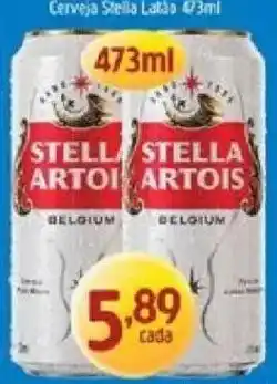 Supermercados Guanabara Cerveja Stella Latão oferta