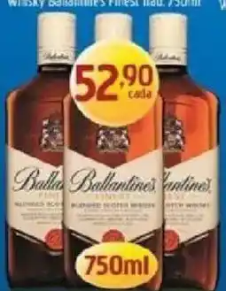 Supermercados Guanabara Ballantine's blended scotch whisky oferta