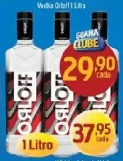 Supermercados Guanabara Vodka Orloff 1 Litro oferta