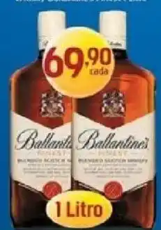 Supermercados Guanabara Ballantine's finest blended scotch whisky oferta