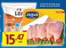 Supermercados Guanabara Filé de Peito de Frango Jaguá oferta
