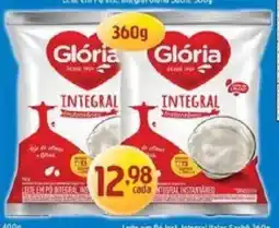 Supermercados Guanabara Leite em pó integral glória sachê oferta