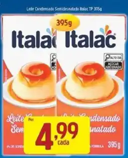 Supermercados Guanabara Leite condensado semidesnatado italac oferta