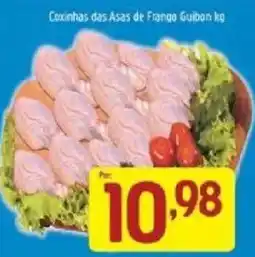 Supermercados Guanabara Coxinhas das Asas de Frango Guibon kg oferta