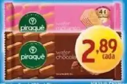 Supermercados Guanabara wafer chocolate oferta