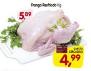 Cercadão Frango Resfriado 1kg oferta