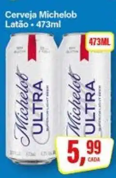 Rede Supermarket Cerveja Michelob Latão oferta