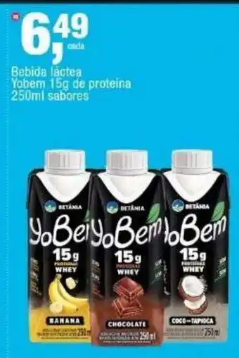 Bebida lactea Yobem 15g de proteina