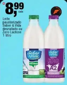 Frangolândia Leite pausterizado sabor & vida desnatado ou zero lactose oferta