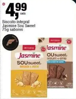 Frangolândia Biscoito integral jasmine sou sweet oferta