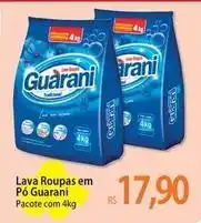 Atacadão Guarani - lava roupas em pó oferta