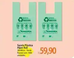 Atacadão Hiper - sacola plastica roll oferta