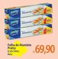 Atacadão Pratsy - folha de alumínio oferta