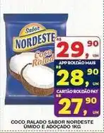 Roldão Nordeste - coco, ralado sabor oferta