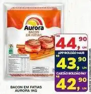 Aurora - bacon em fatias