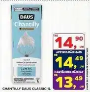 Roldão Classic - chantilly daus oferta