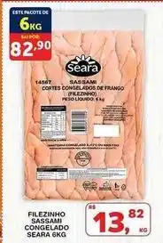 Roldão Seara - filezinho sassami congelado oferta