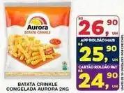 Roldão Aurora - batata crinkle congelada oferta
