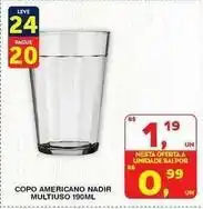 Roldão Leve - copo americano nadir multiuso oferta