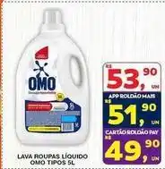 Roldão Omo - lava roupas líquido oferta