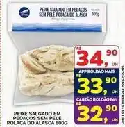 Roldão Polaca - peixe salgado em pedaços sem pele oferta
