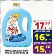 Roldão Baby soft - amaciante toque de carinho oferta
