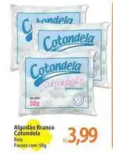 Atacadão Pacote - algodao branco oferta