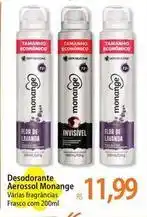Atacadão Monange - desodorante aerossol oferta